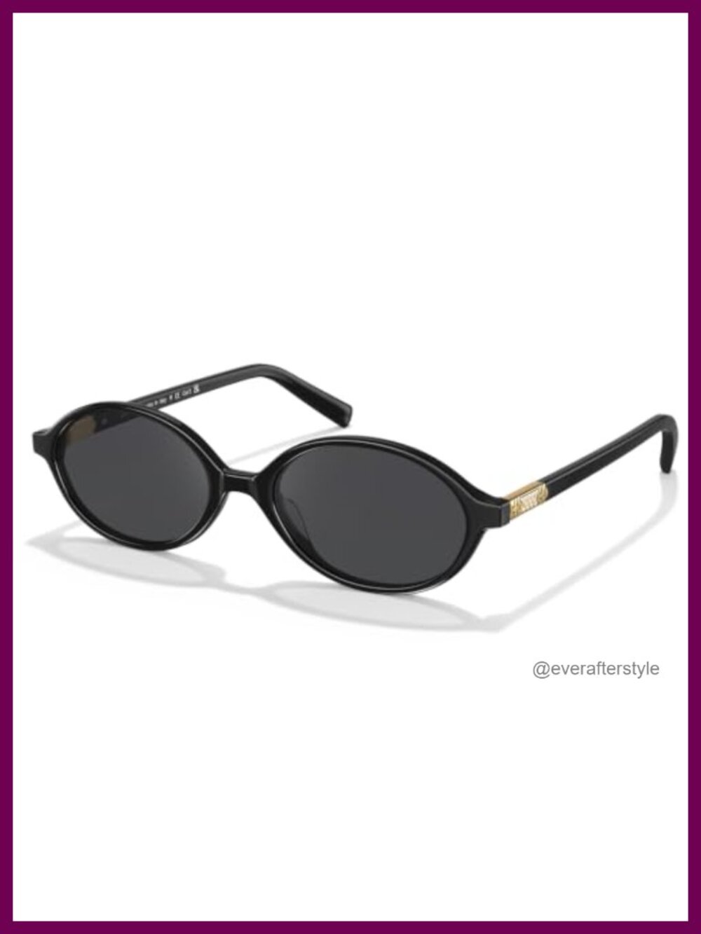 Oval Acetate Polarized Sunglasses UV400 Shatter-Resistant Retro